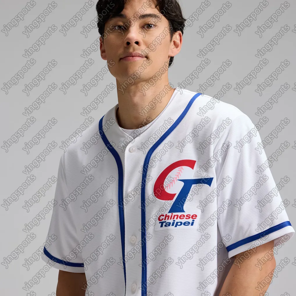Custom Team Chinese Taipei 2026 World Baseball From Yingsports