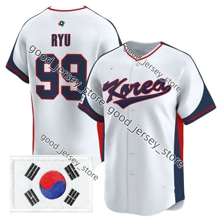 韓国チーム 2026 WBC 野球ユニフォーム を￥3,424 | DHgate