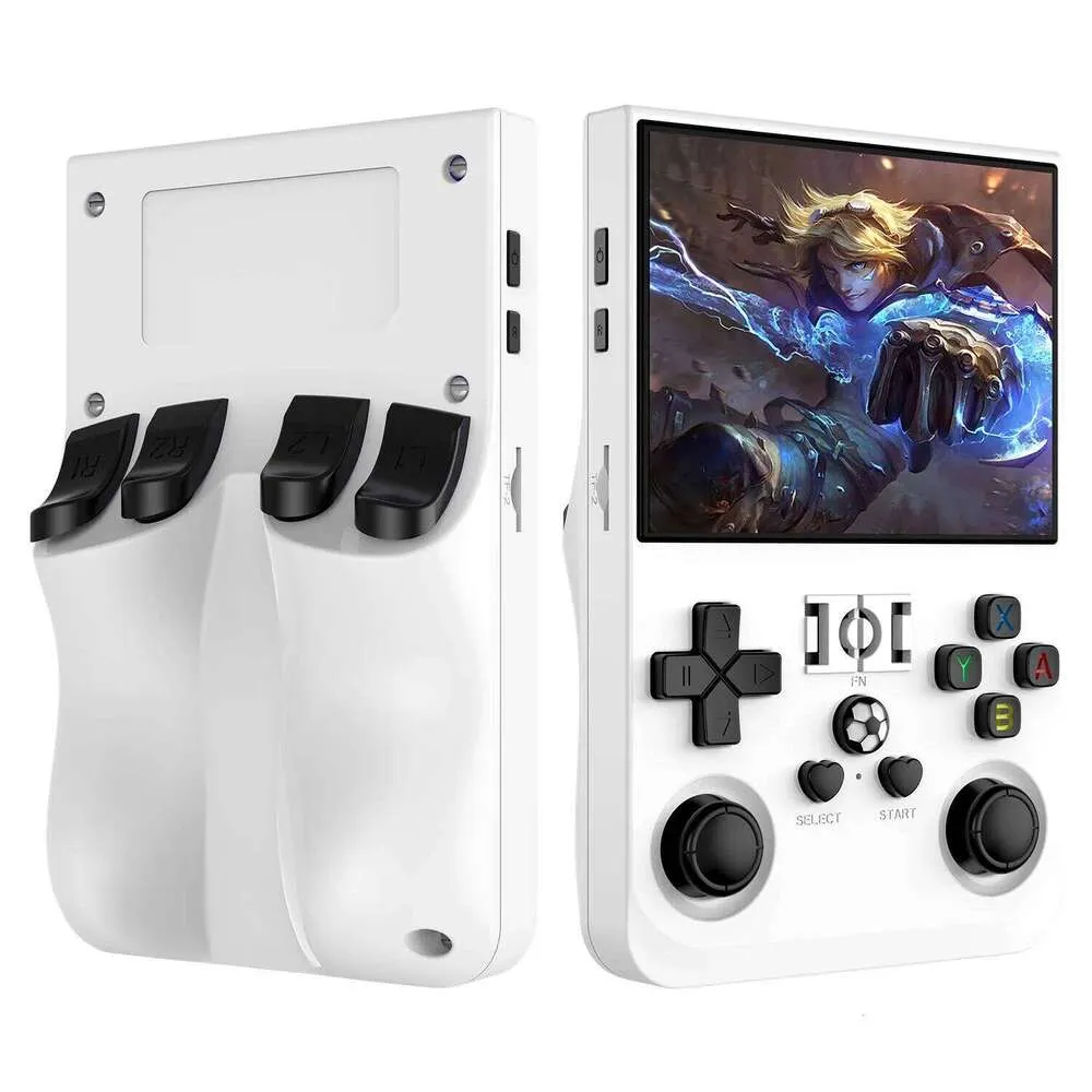 Console Rétro Portable R36S – 128 Go, 40 000+ Jeux, 30 émulateurs, écran HD IPS 3,5″ – Linux – Noir (cadeau Idéal)