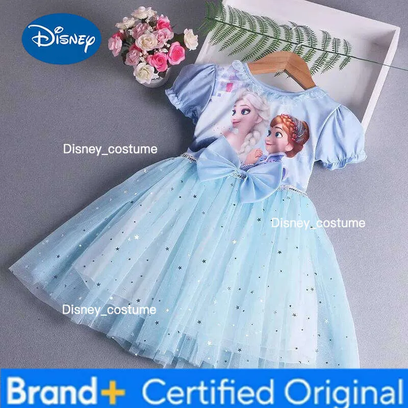 elsa party dress up Elsa Costume, Elsa Birthday Dress, Party Gown, Ice Blue Tutu Dress, Elsa Dress