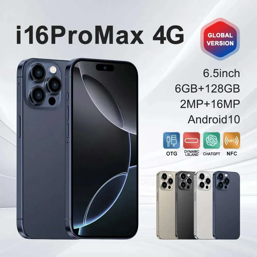 I16 Pro Max 5G Smartphones   512GB Storage, 12MP Dual... 