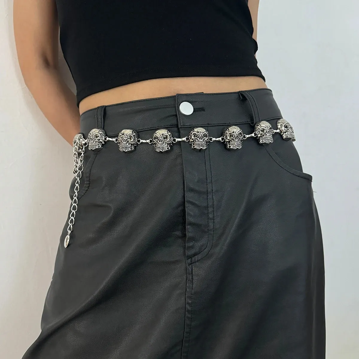 High Quality Punk Silver Chain Silver Chain Belt... From Pang03, Rs.862.62  | DHgate.Com