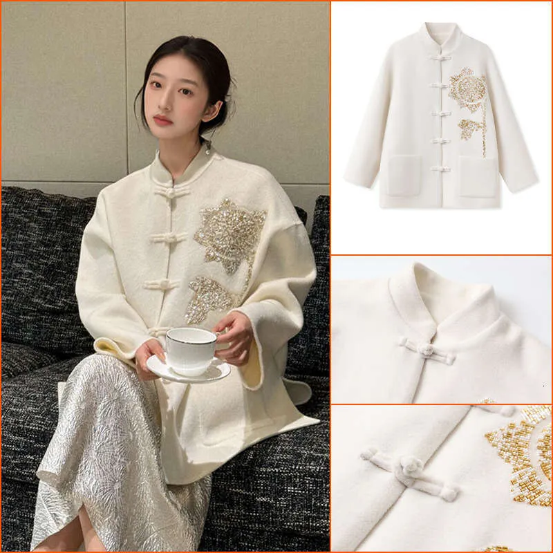 新しい中国風秋冬コレクション高耐久ビーズデザイン、伝統的な中国結び