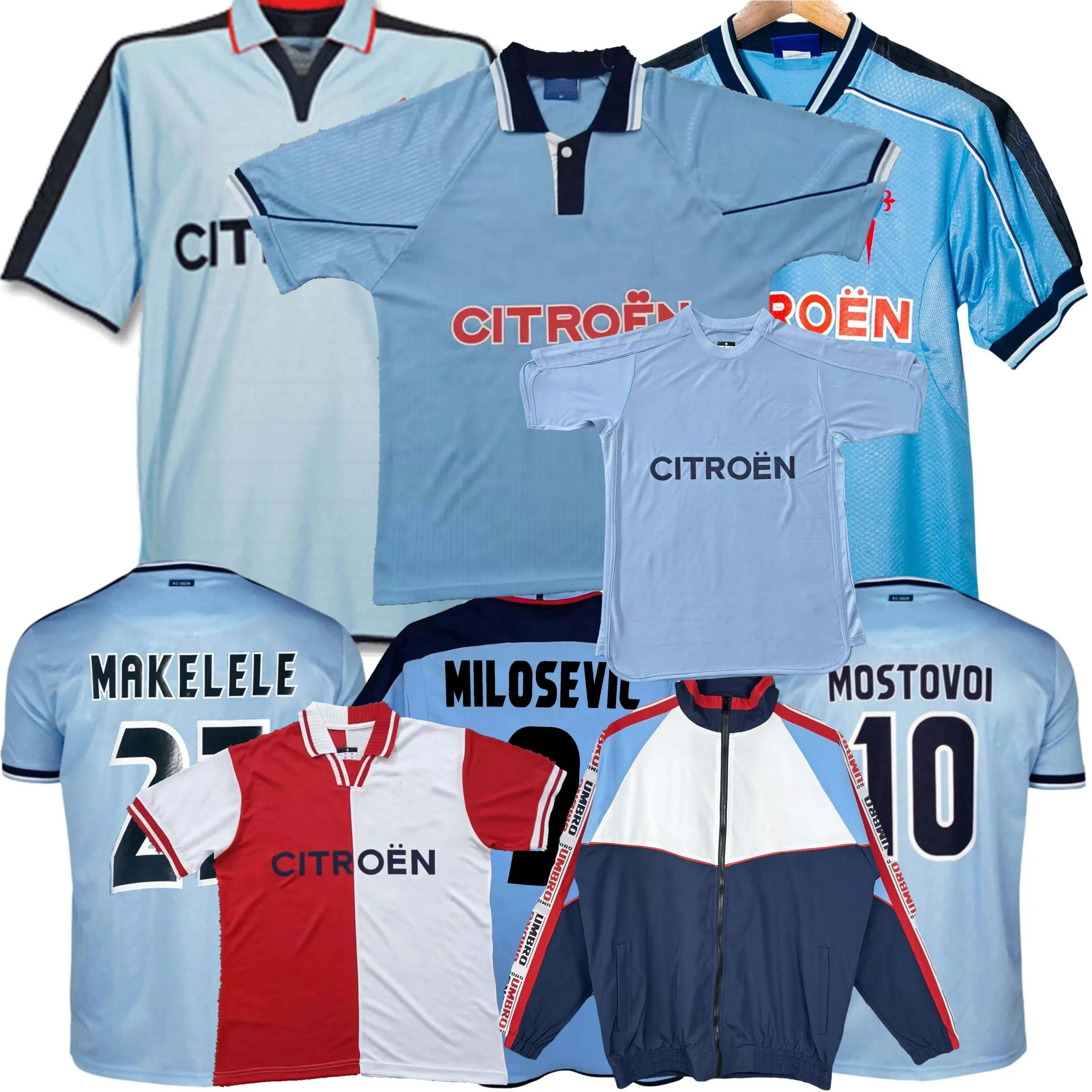 Celta De Vigo Retro Soccer Jerseys Classic Vintage From