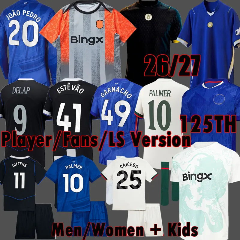 Chelseasea 2025 Voetbalshirts ENZO, CFC Gittens, Caicedo, Delap, Neto ...