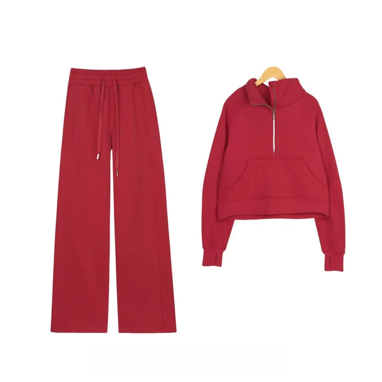 NCTCITY Giacca Sportiva da Donna Top da Corsa con Zip e Fori del Pollici Slim Fit Yoga Cappotto Giacche Running Palestra Jacket con Tasche per Fitness Allenamento