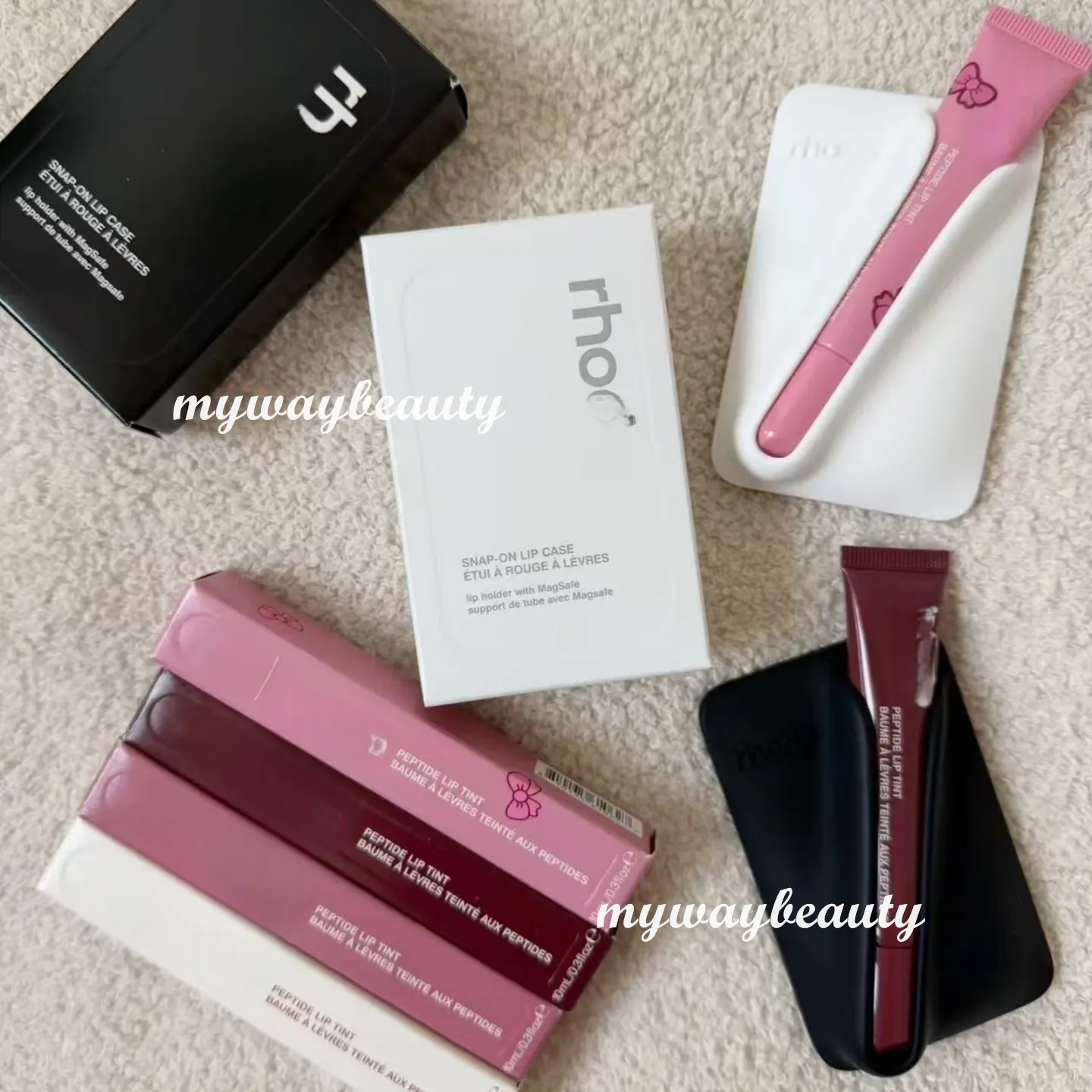 MagSafe Rhodee Snap On Lip Gloss Travel Case With Lip... 