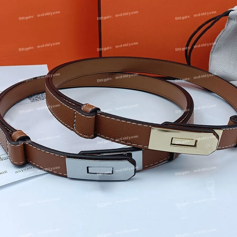 Fashion Designer Womens Waist Belt Genuine Leather 2.0cm  display picture 2