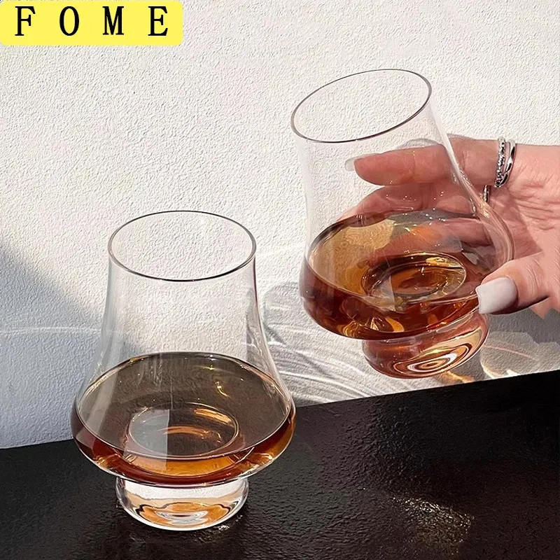 Crystal Glass Whiskey Cup Set Clear Lead Free Liquor Glasses 5-10 cm ...