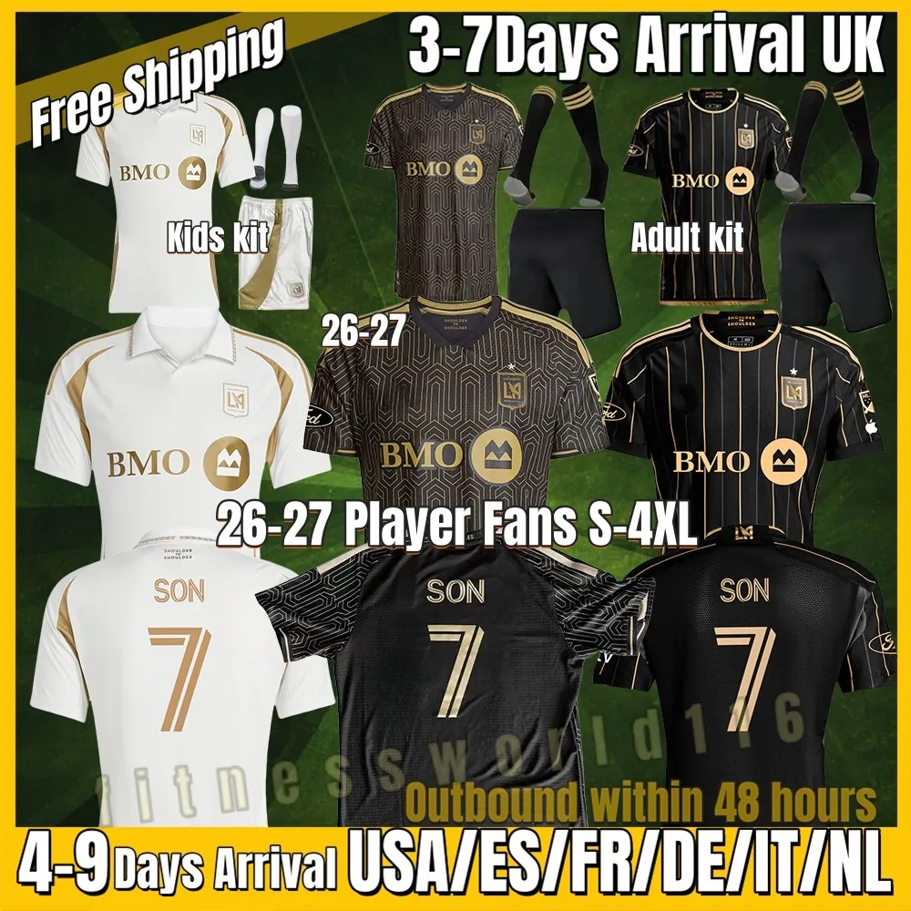 SON Los Angeles FC Soccer Jerseys 2026 27 Mens & From