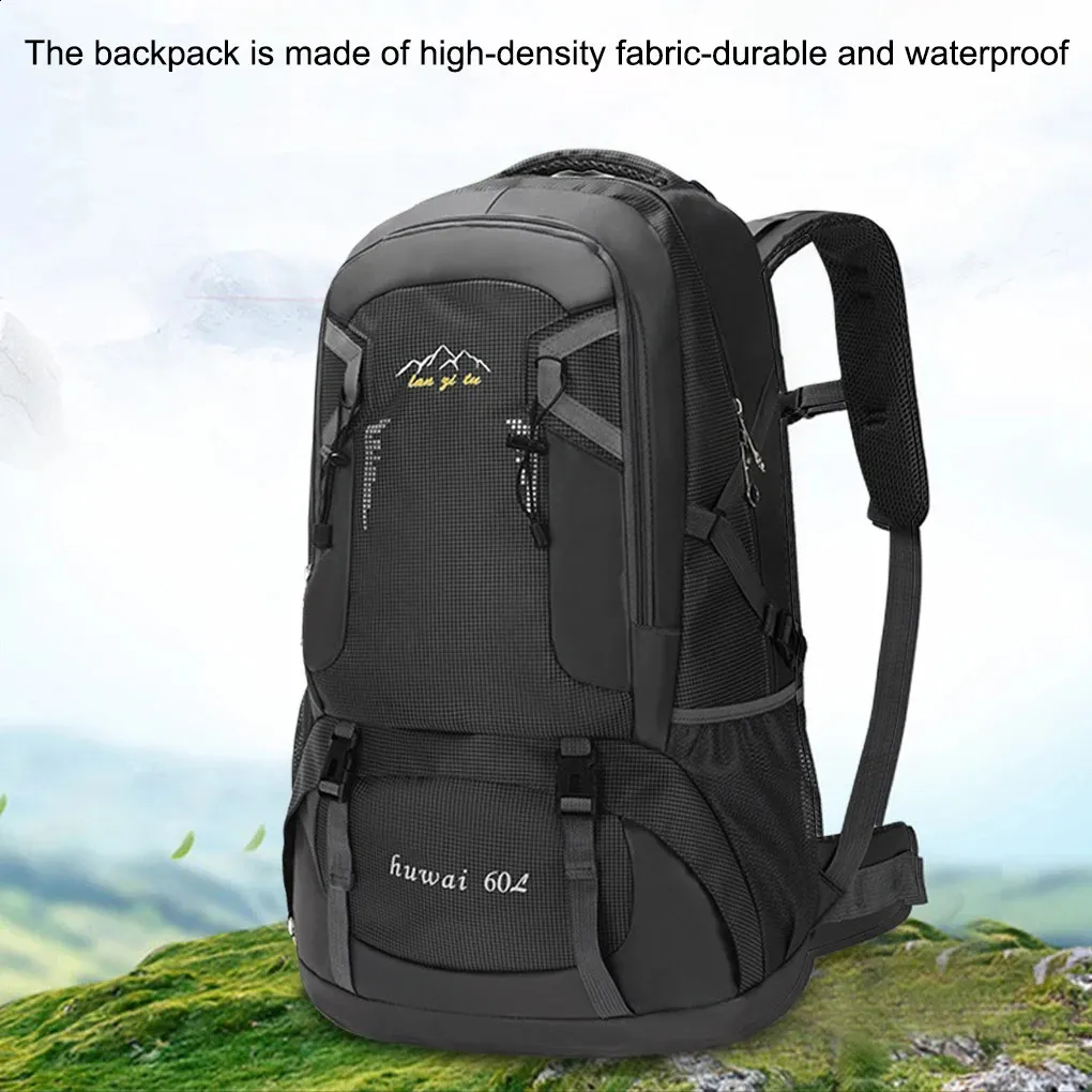 60L Waterproof Backpack Outdoor Large Capacity Lightweight Rucksack with  Zipper Closure from Dhgate Outdoor Bags - price 49.08
