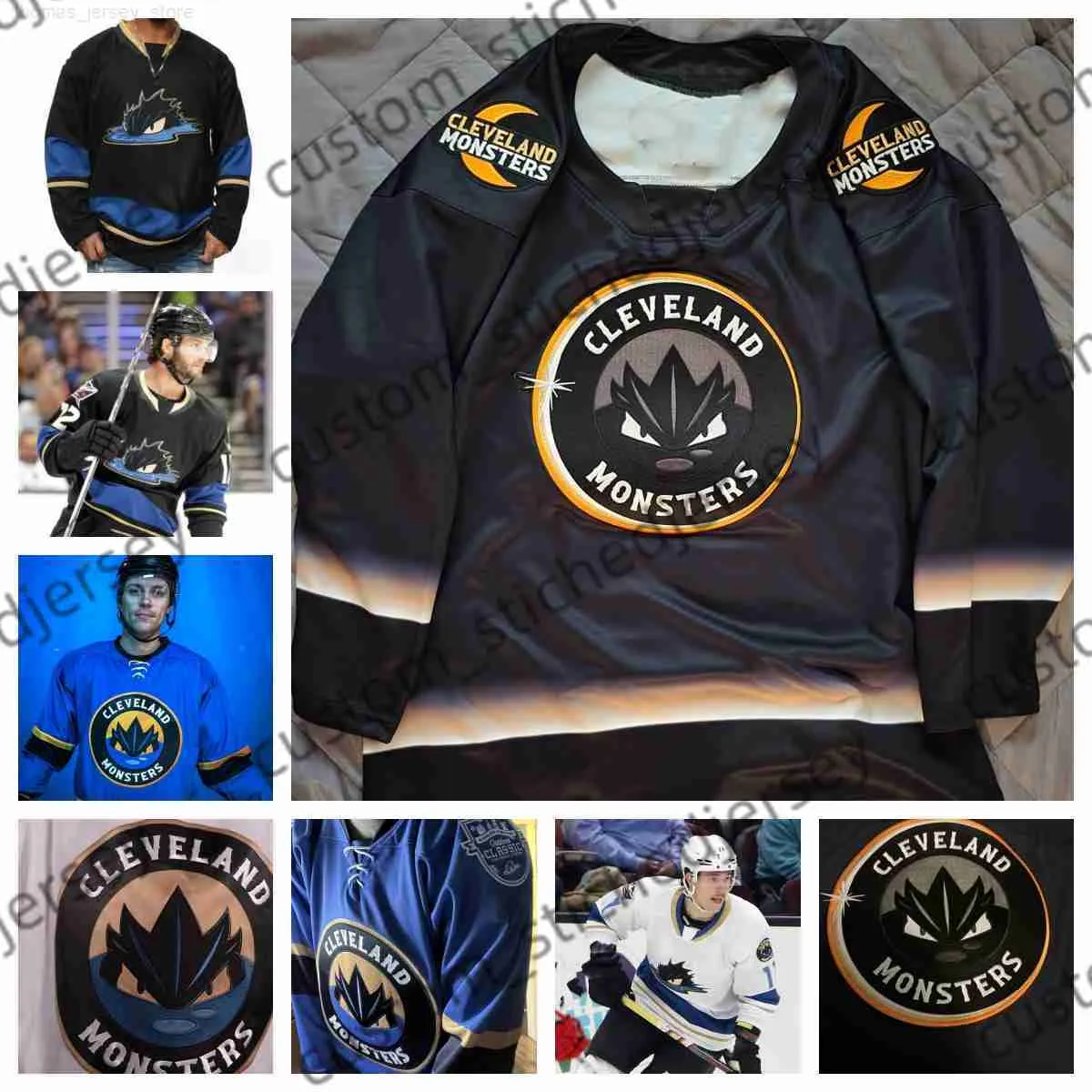 AHL Cleveland Monsters Outdoor Classic Hockey Jersey... From  Thomas_jersey_store, $36.27 | DHgate.Com