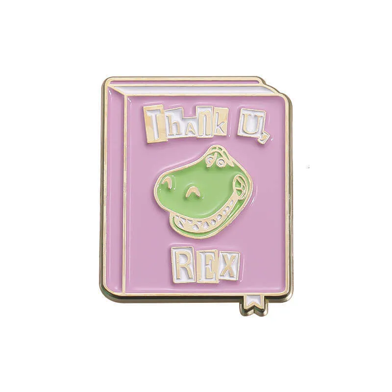 Unique New Style Metal Badge Fun English Letter Versatile Clothing Backpack Accessory Brooch_voghion.com