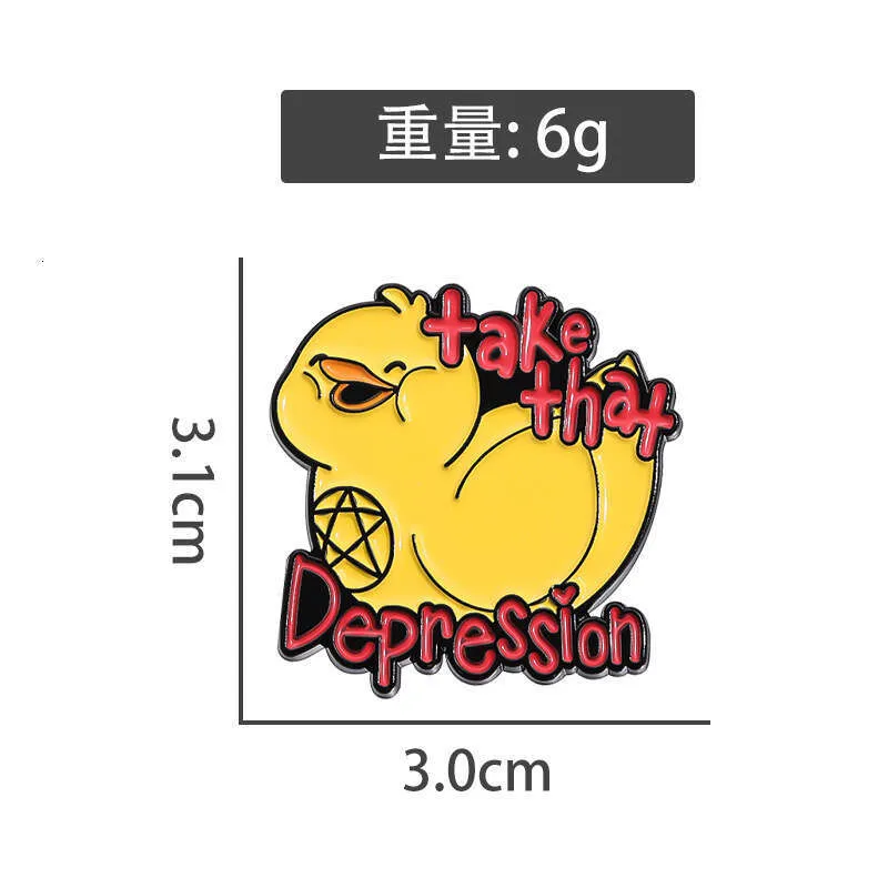 Exquisite Cartoon Pattern Metal Brooch Versatile Badge Gift_voghion.com