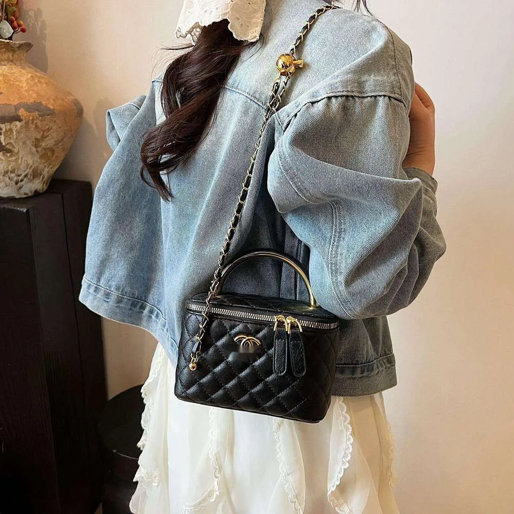 Handbag With Chain Trendy Luxury Designer Quilted Shoulder Crossbody Mini Bag Versatile ...