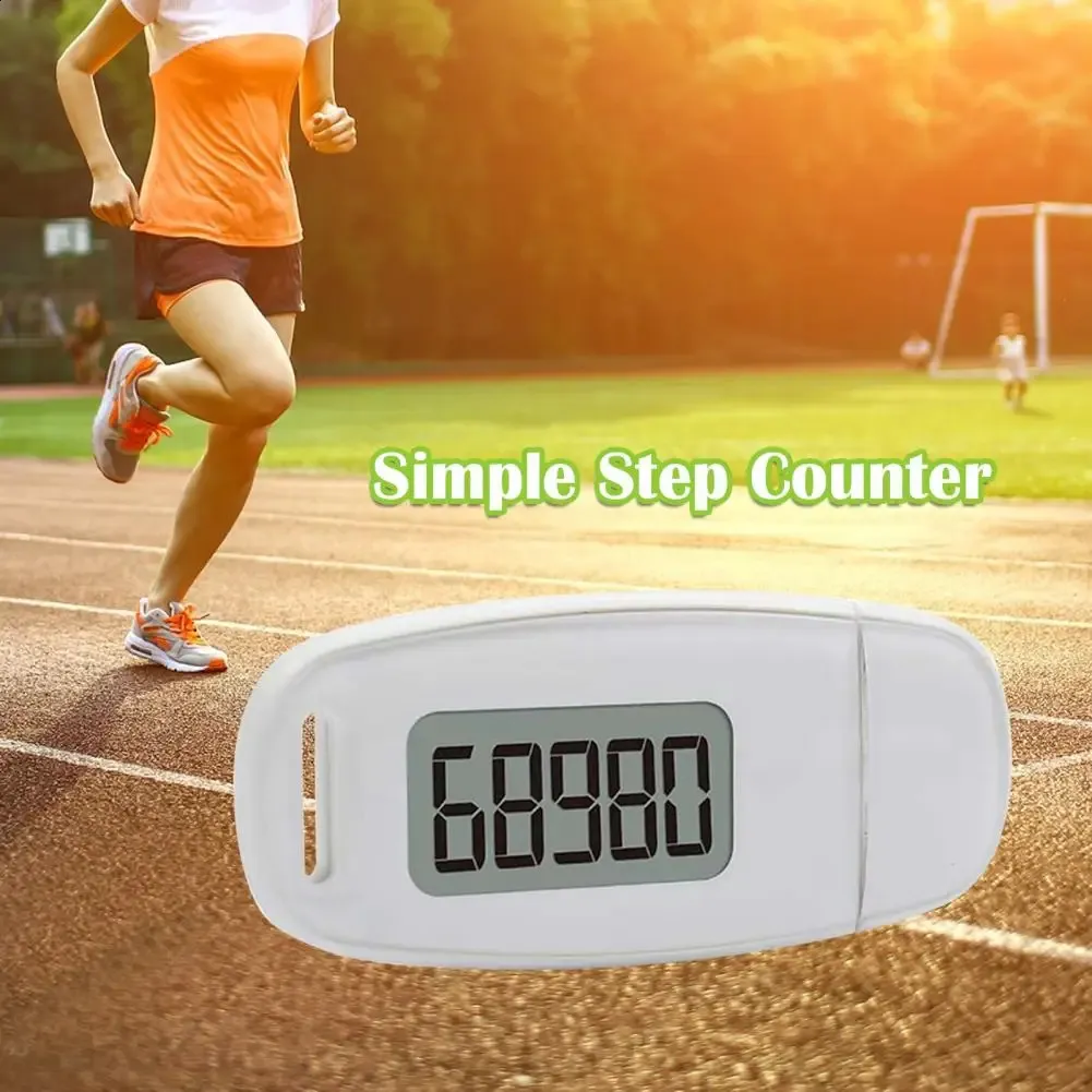 3D Pedometer Large Display Rechargeable Mini Step Counter for Home ...