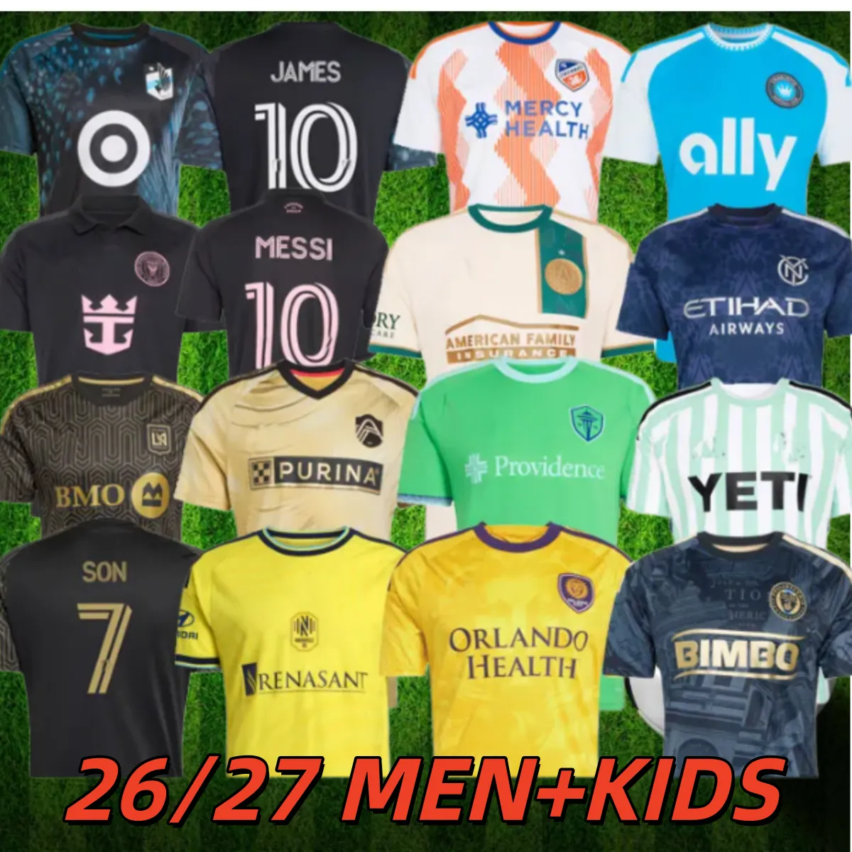AUSTIN Atlanta Cincinnati Charlotte Miami LAFC Galaxy From