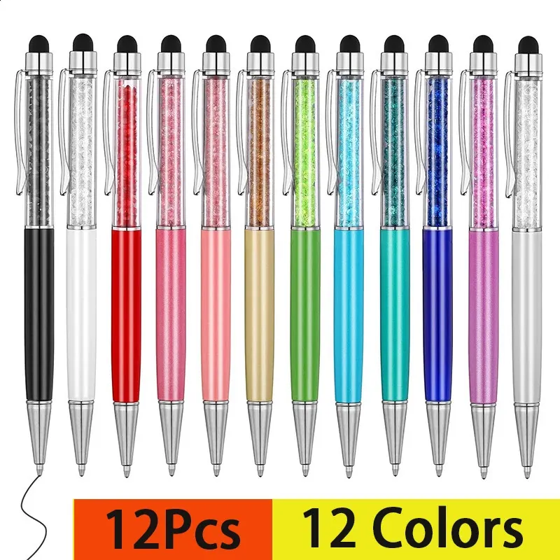Wholesale Crystal Ballpoint Glitter Gel Pens   Set Of... 