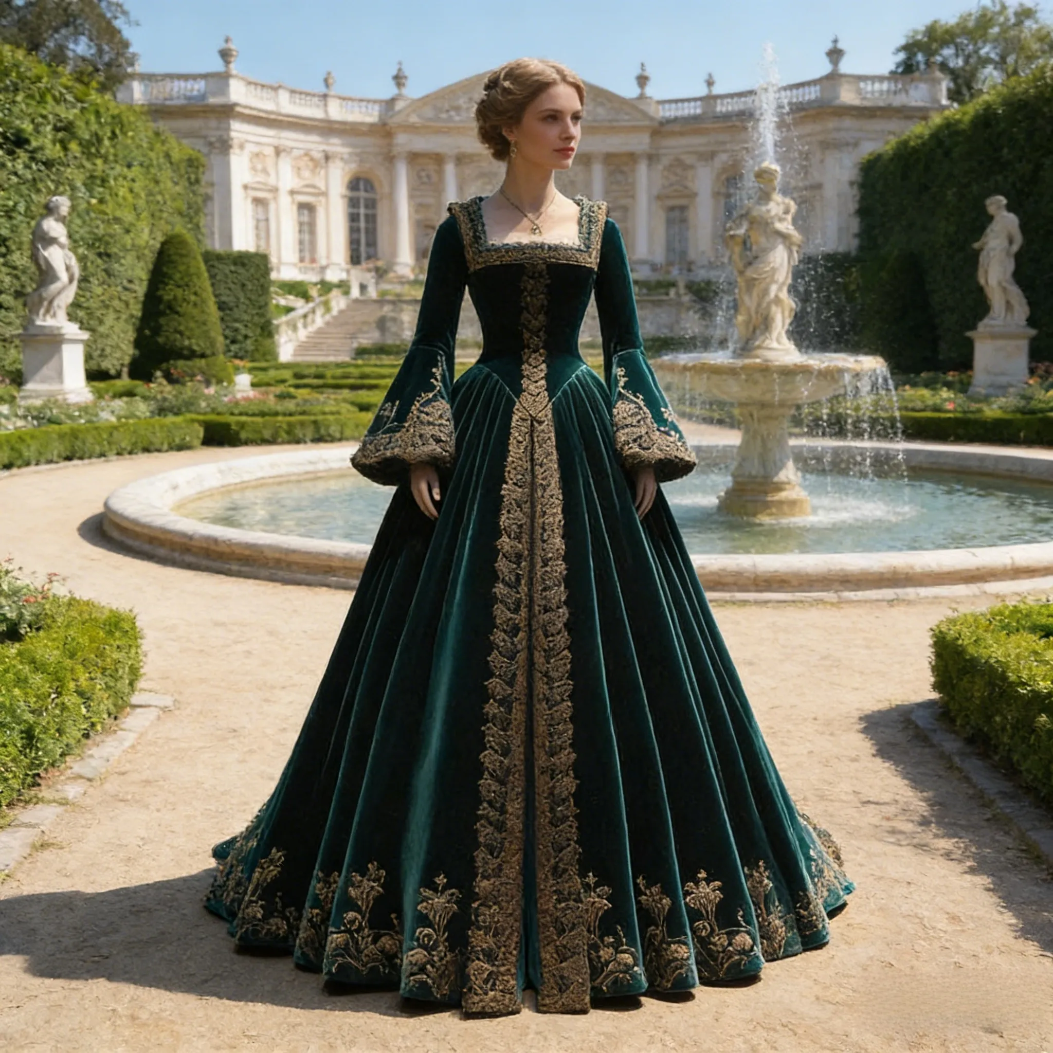 green velvet renaissance dress Medieval Prom Dresses medieval renaissance dress