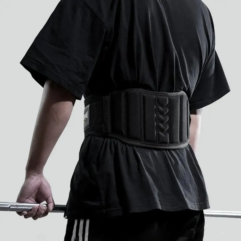 Weight Lifting Belt Adjustable PU Gym Belt Powerlifting Protector ...