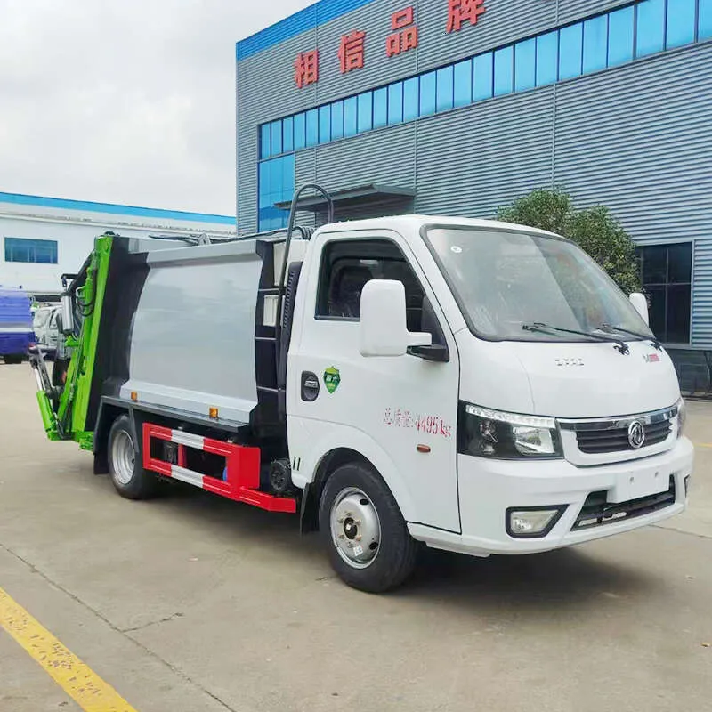 Compactor Garbage Truck 10m3 Capacity High Pressure... From ...