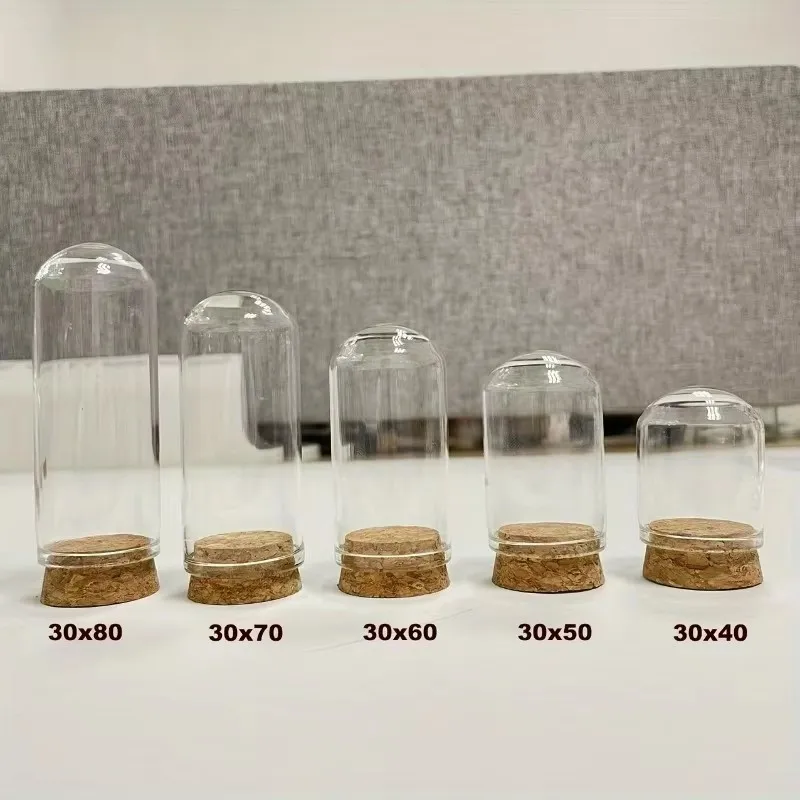 Bell Jar Racks Glass Cloche Bell Jars With Cork Bases 5... From Dzy225815, $115.25 ...