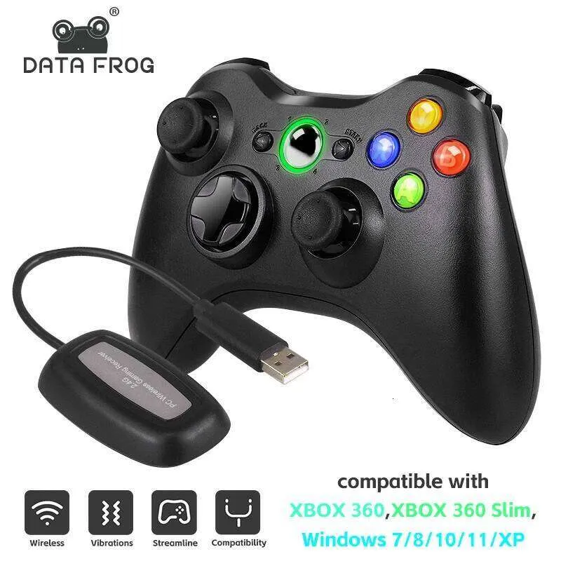 DATA FROG Wireless Gaming Controllers 2.4G Dual... From Qiuti20, $36.68 ...