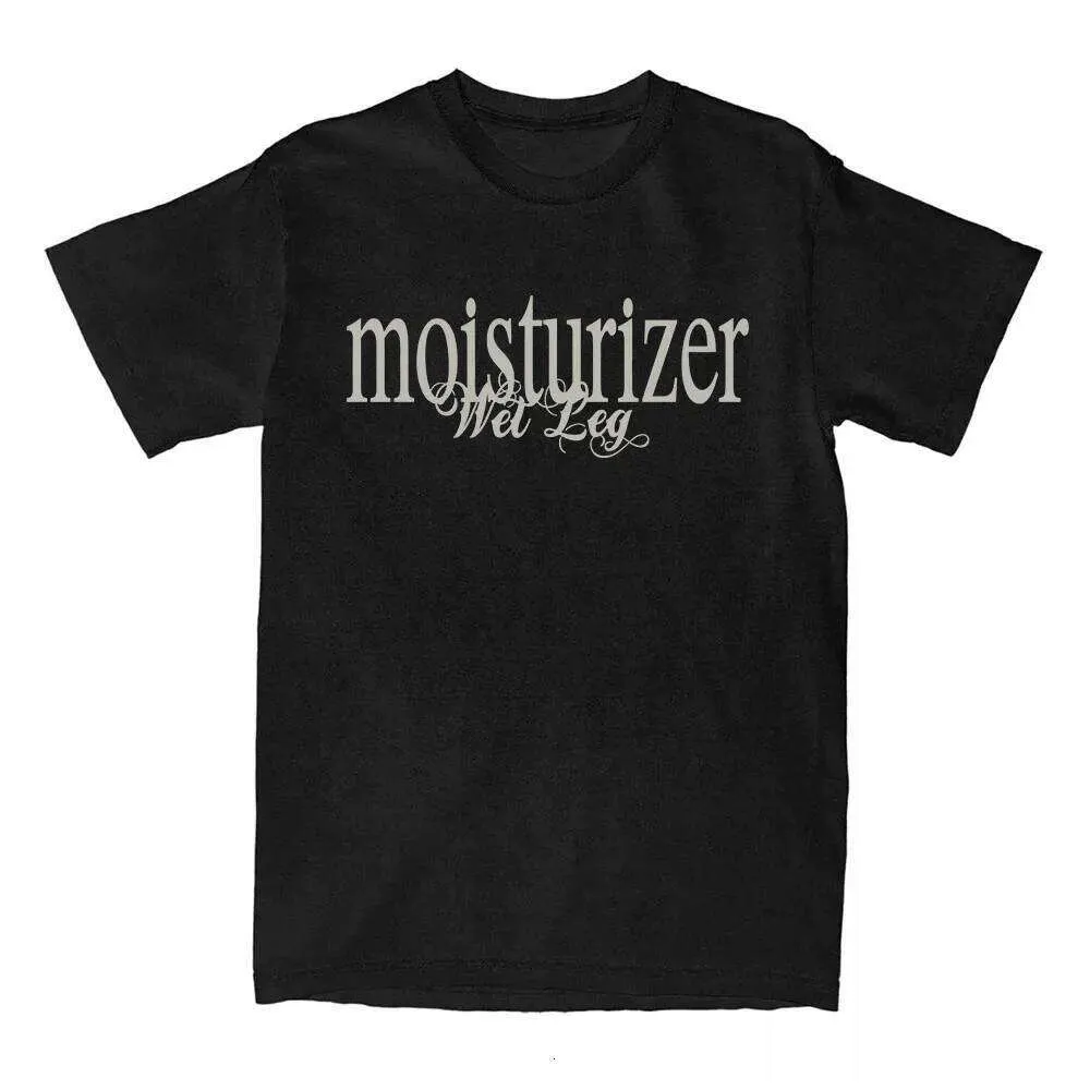 Wet Leg Moisturizer Album Cotton Blend T-shirt Short Sleeve Summer