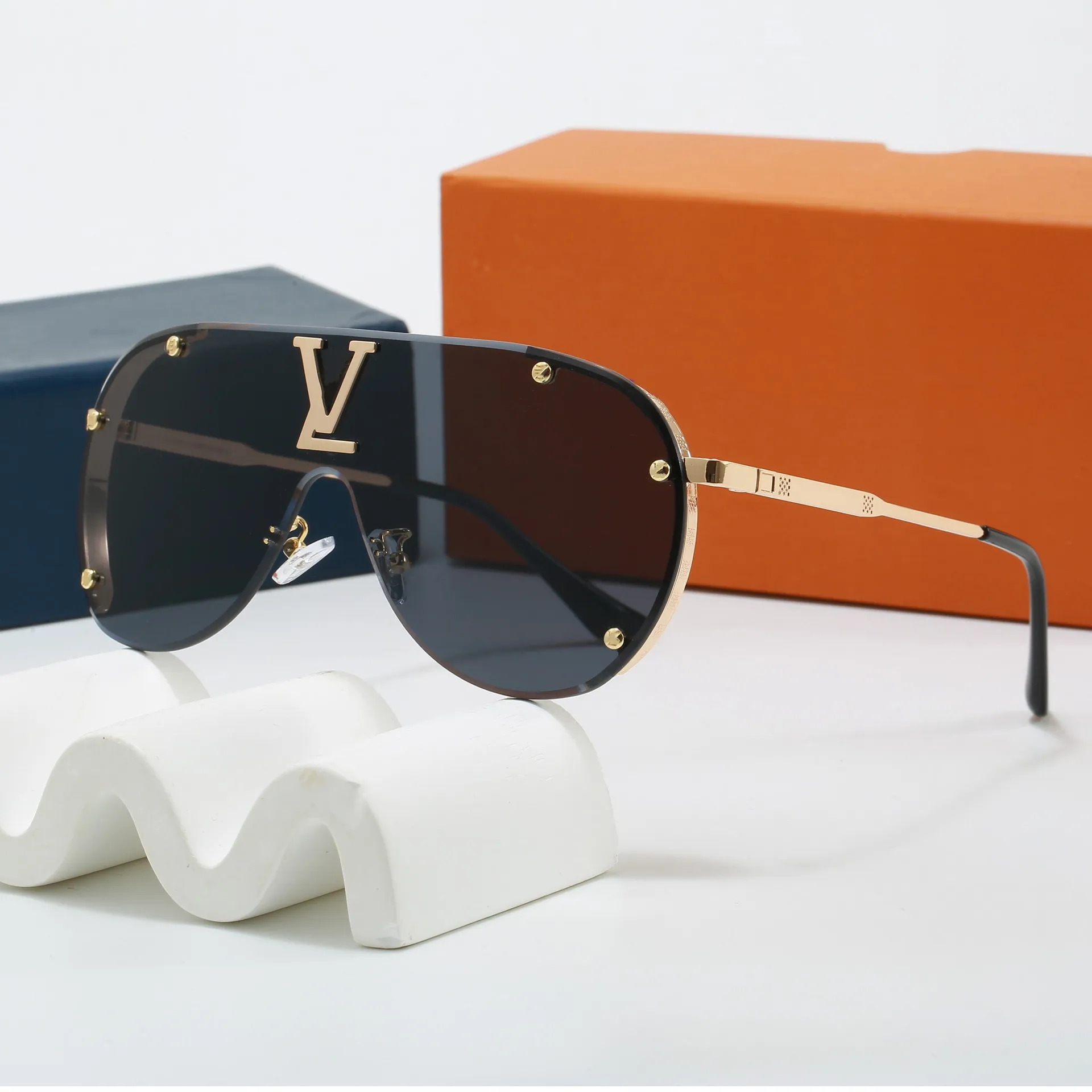 Designer sunglasses brand new mirror shades unisex New Eyewear Fashion Designer Sunglasses Shades Mens Women  main image 4