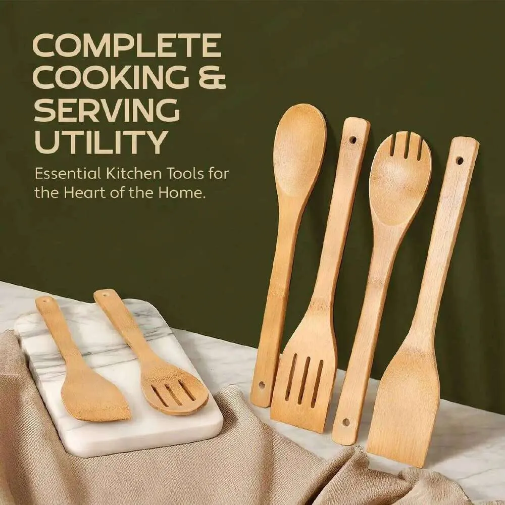 Kitchenware Wooden Utensil Set   Eco Friendly... 