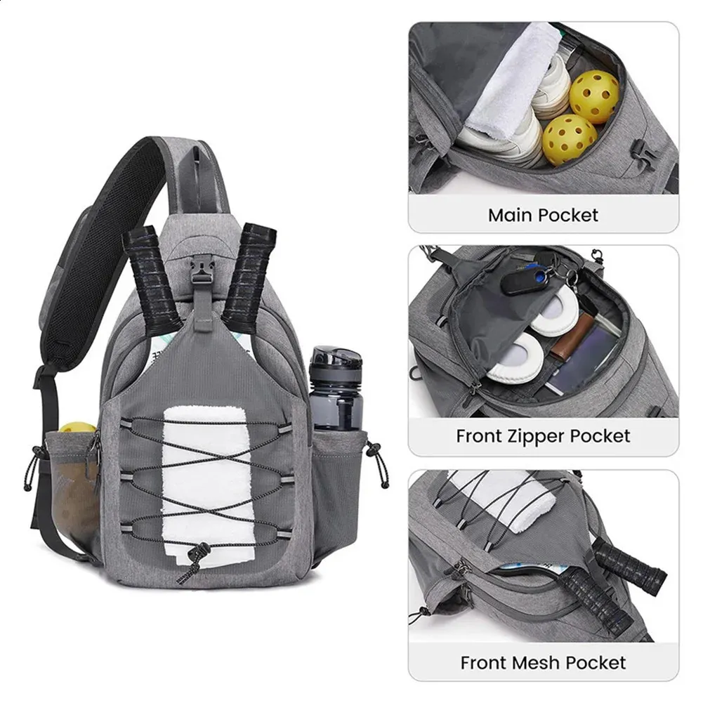 Pickleball Backpack Large Capacity Portable... From Jin007  display picture 1
