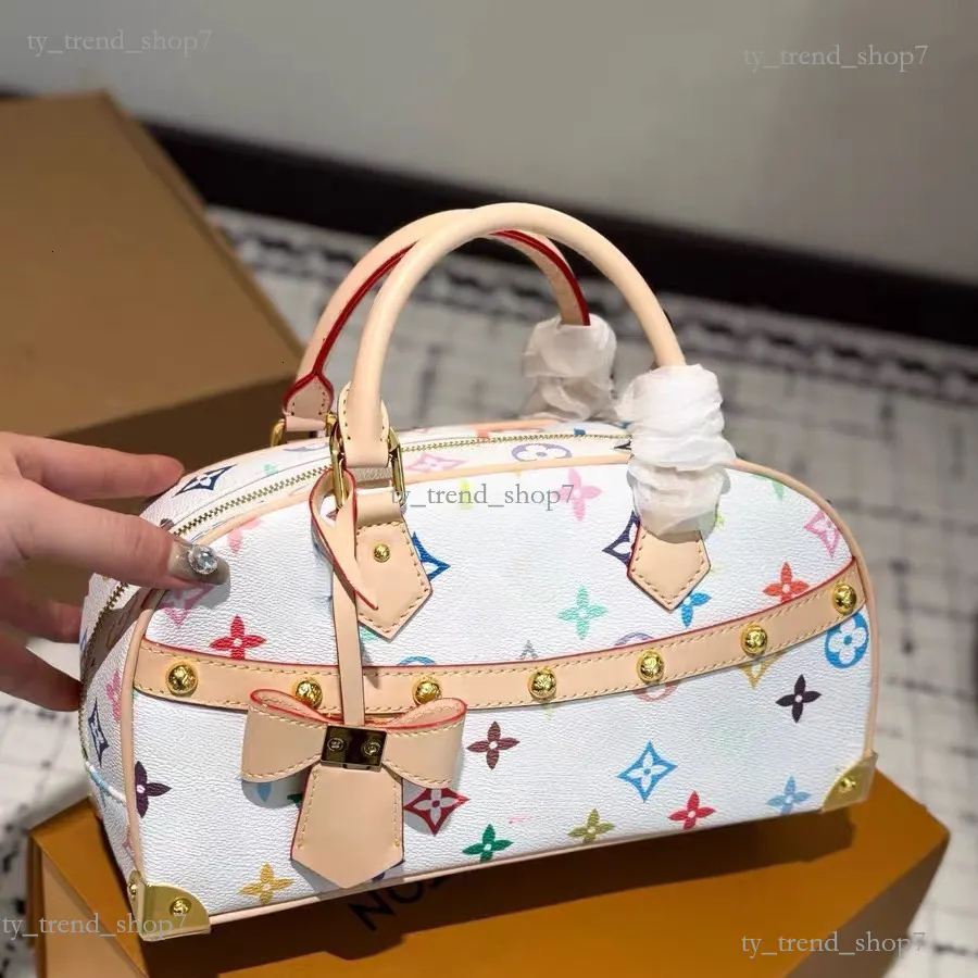 2026 Takashi Murakami Handbag East West Bowling Bag From