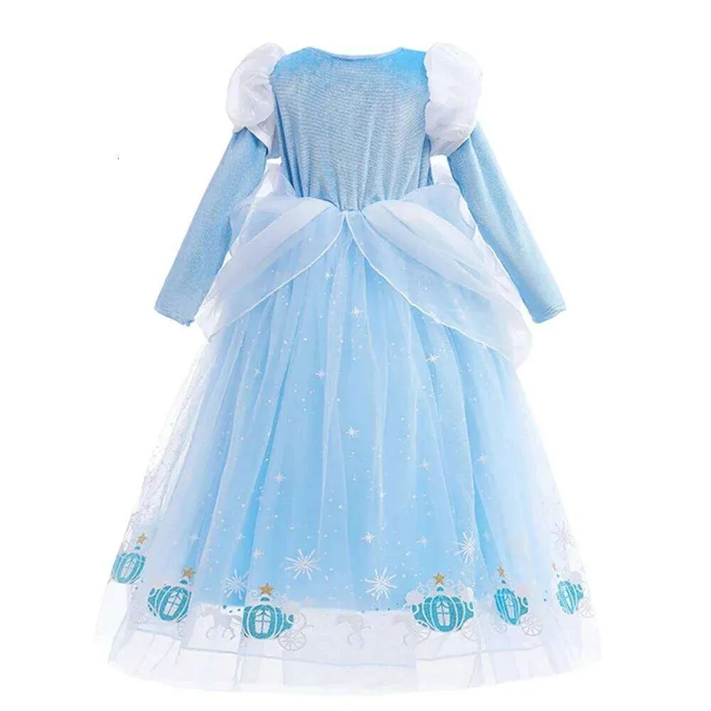 birthday cinderella dress Girl Cinderella Ball Gown Party Dress ELLY Size 5T / Blue