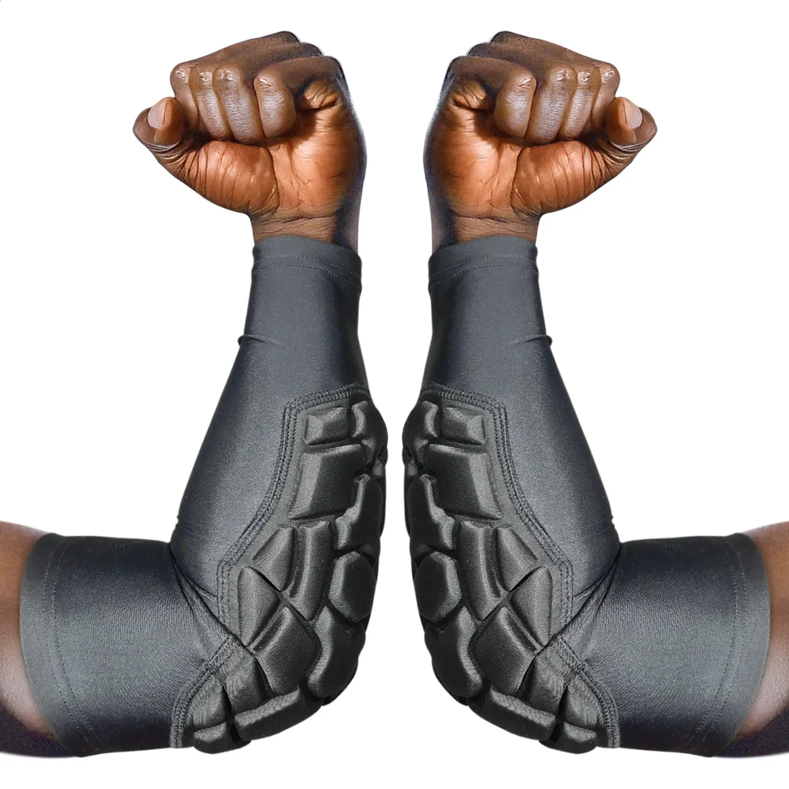 AVIVOR Padded Elbow Forearm Sleeves Wide Coverage Compression Arm ...