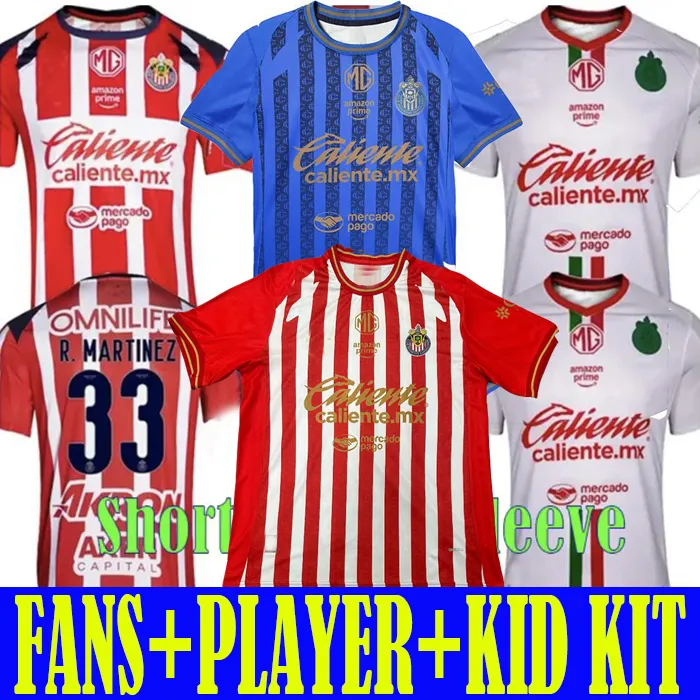 Chivas De Guadalajara Jerseys 2025 2026 Home & Away Football