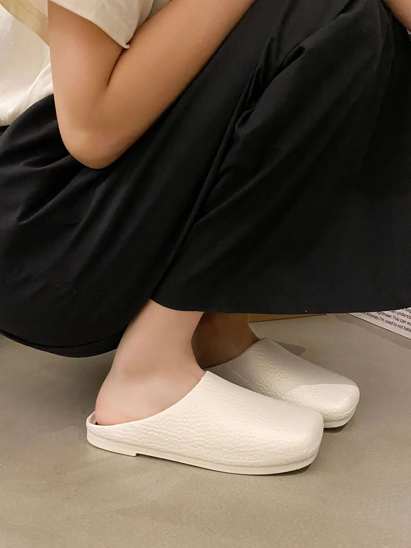 2026 Semi Wrapped Spring And Summer New For Women Versatile One Foot Kick Wearing On The Outside Thick Soled With No_voghion.com