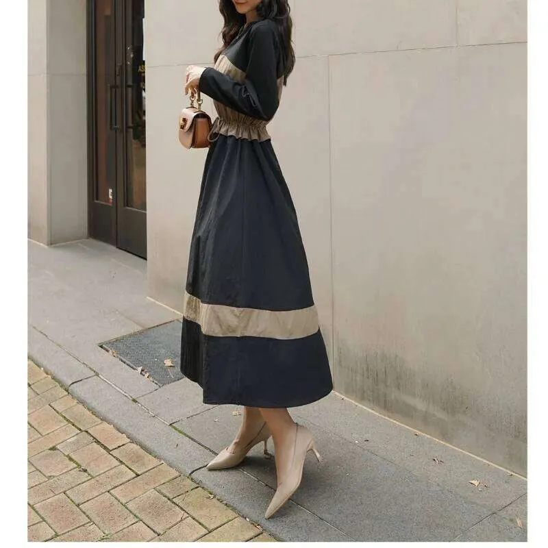 black full length chiffon dress Gorgeous Long Sleeves Floor Strapless Front Split – BIZTUNNEL Size:EU44 Imported. Colour:Grey Downtown Broadway Faux Suede