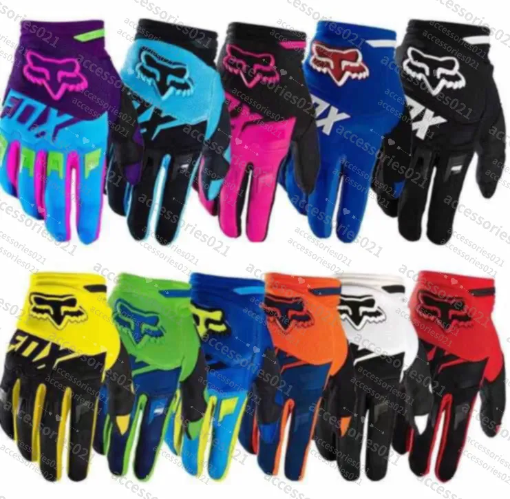 FOX Foxracing Long‑Finger Motorcycle Gloves – Wear‑Resistant, Non‑Slip, 14 Colors – 20% OFF