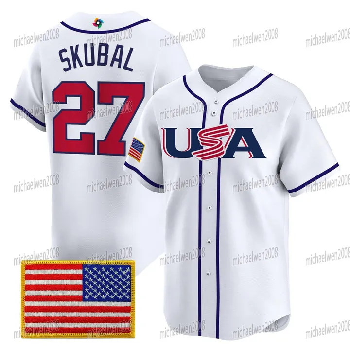 Team USA 2026 WBC Baseball Jersey Official World From