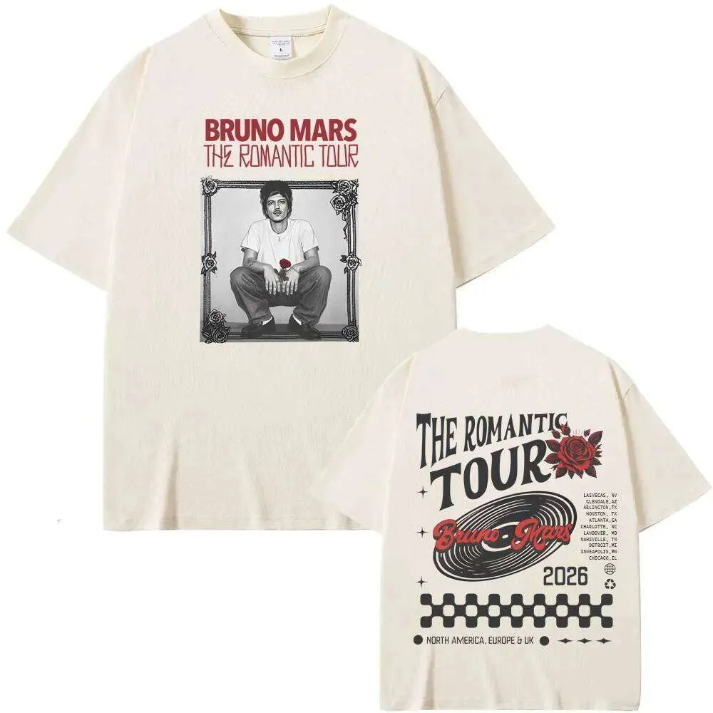 Bruno Mars The Romantic T Shirt 2026 Album Tour From 4,33