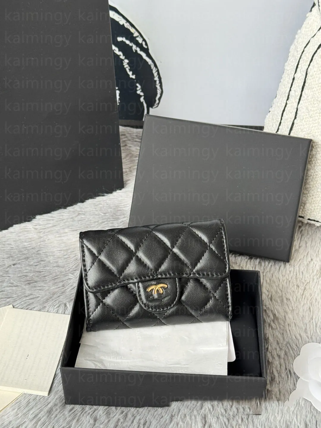 Chanel Inspired Card Wallet