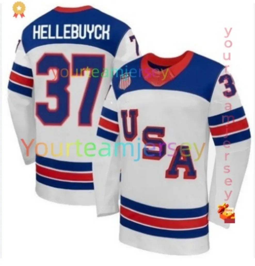 JHughes 86 カスタムネームナンバー USA 2026 オリンピック ホッケー 