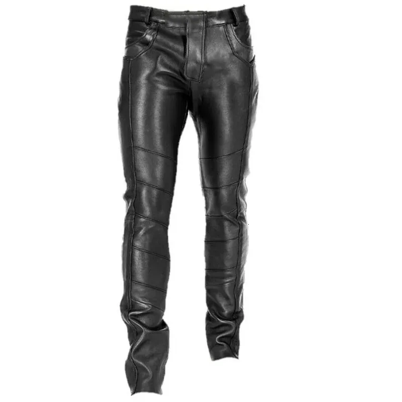 Pantalones Góticos Cuero Ajustados - Top Ventas Recomendado
