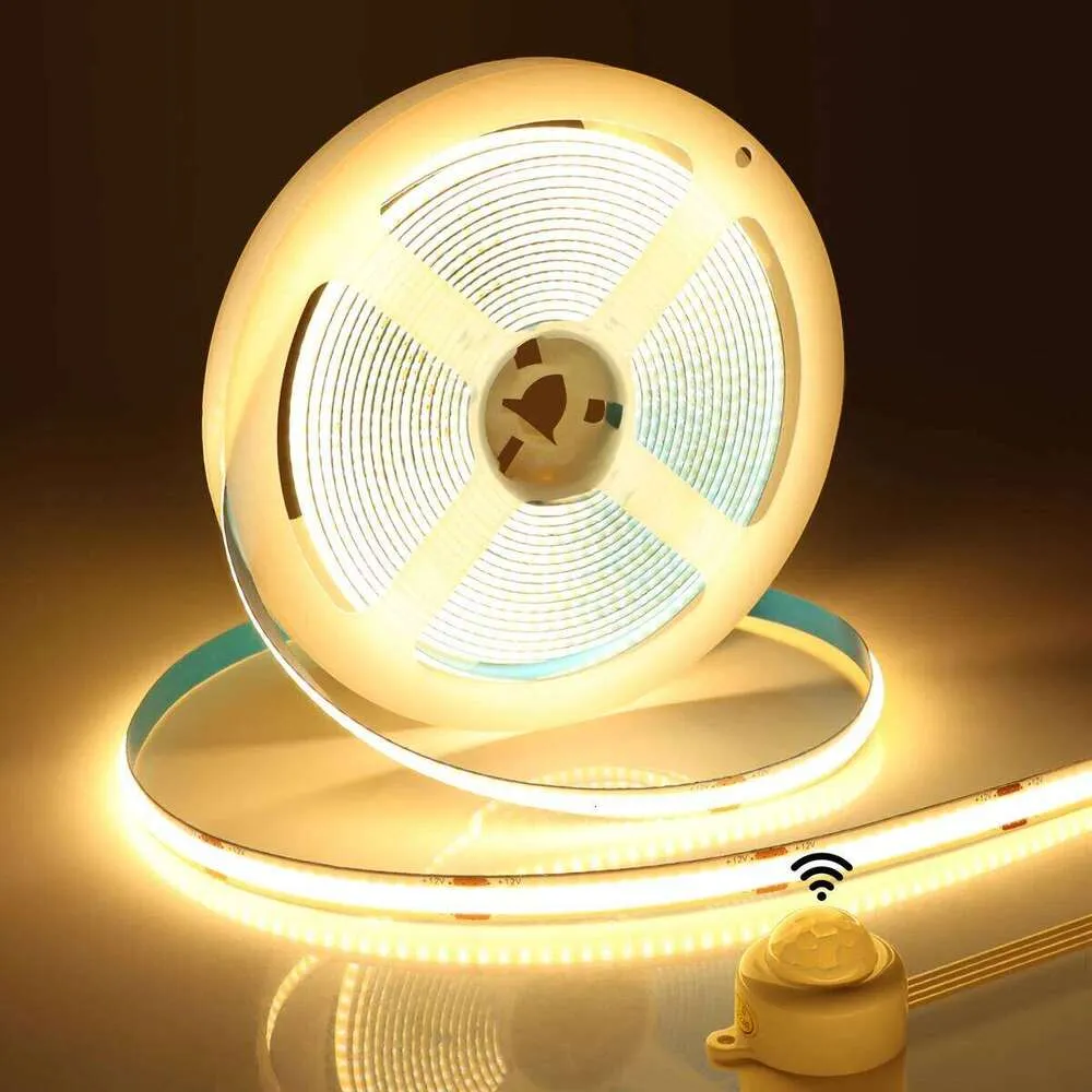 Smart Led Ribbon Lights Super Bright COB LED Strip Lights Smart PIR Motion... From Bloom_bare ...