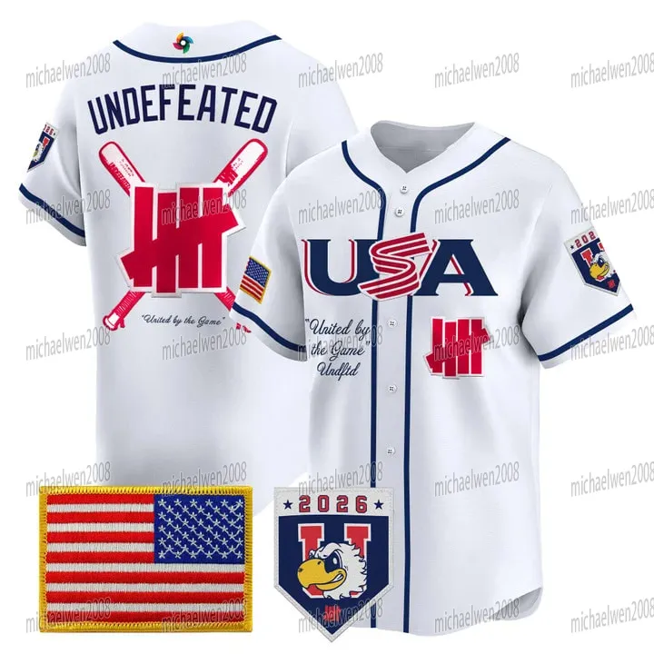 WBC USA ユニフォーム Team USA 2026 WBC Baseball Jersey Official World From