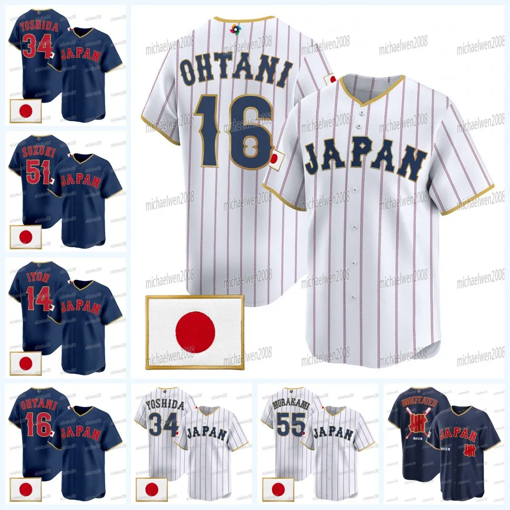 16 Shohei Ohtani Team Japan 2026 Undefeated WBC From 15,27