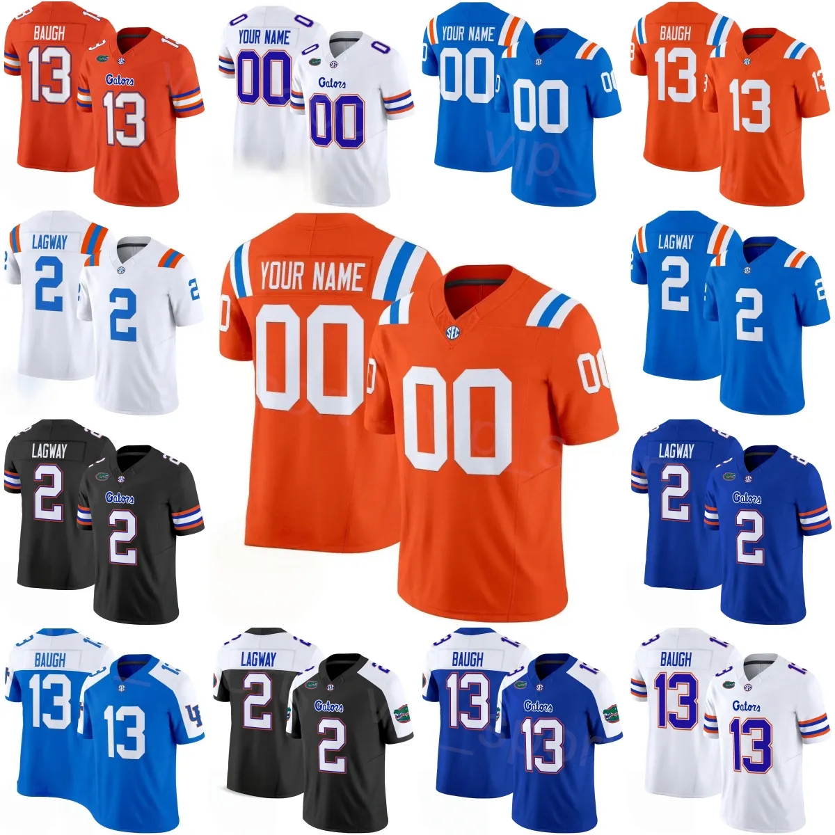 University Football Jersey Custom Name Men Women From Vip_sport