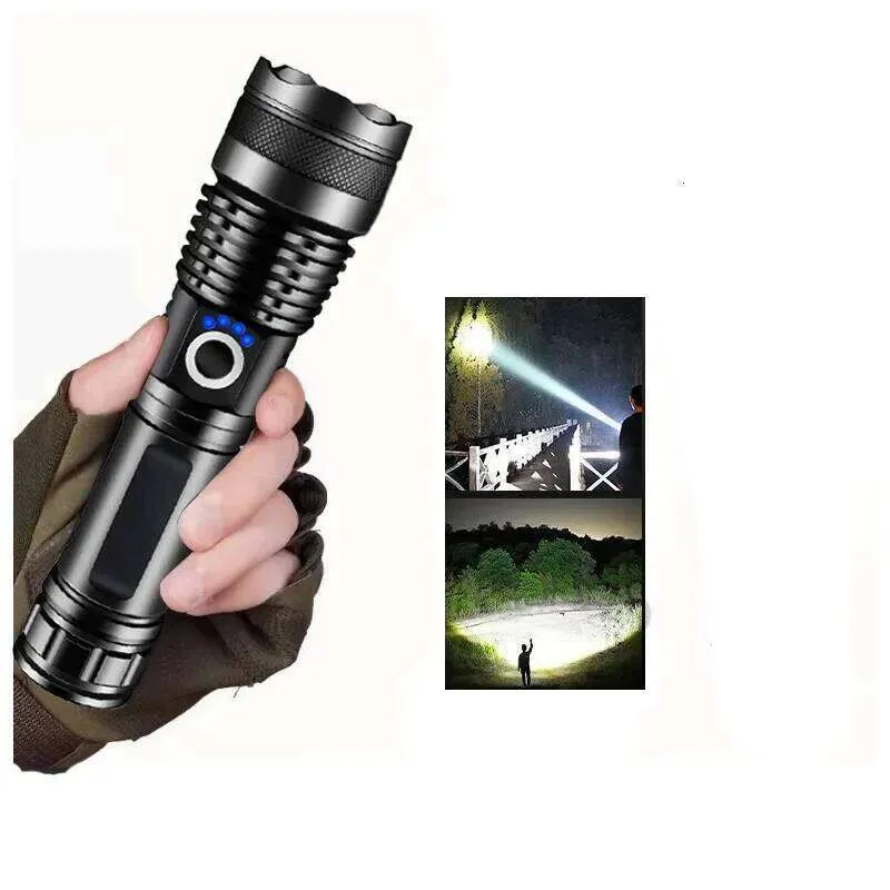 26650 rechargeable battery flashlight BBX950 LED with a removable and short circuit of the battery XP50 Tactical Combat Flashlight with