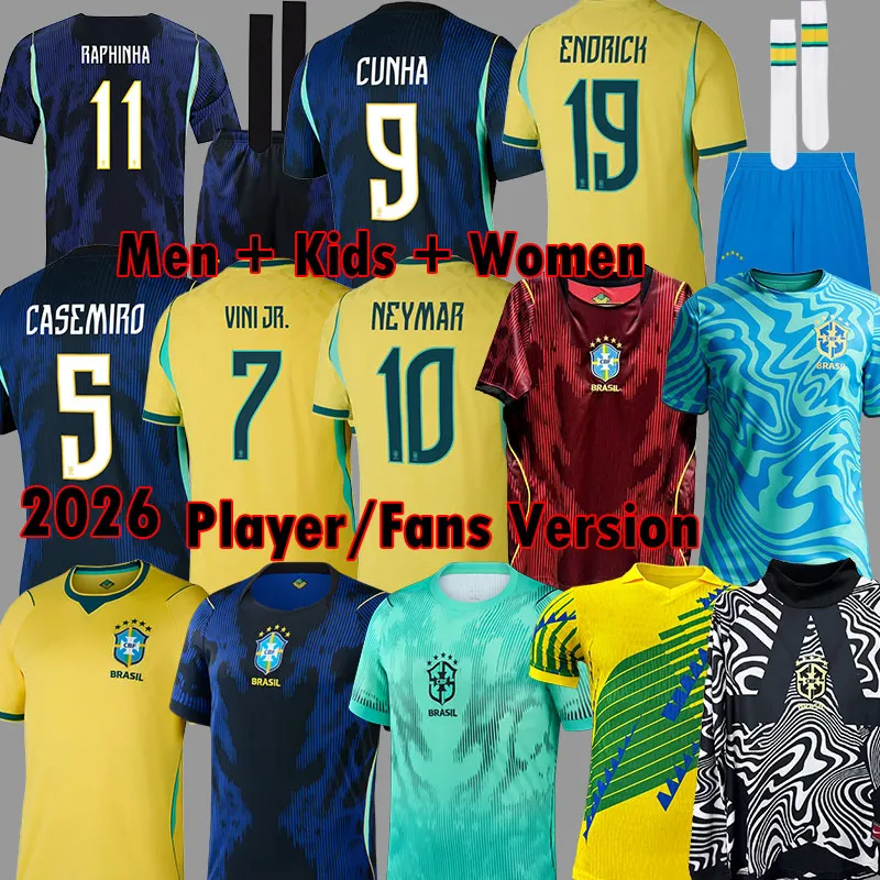 ブラジルサッカーユニフォーム 2026 ワールドカップジャージ CUNHA
