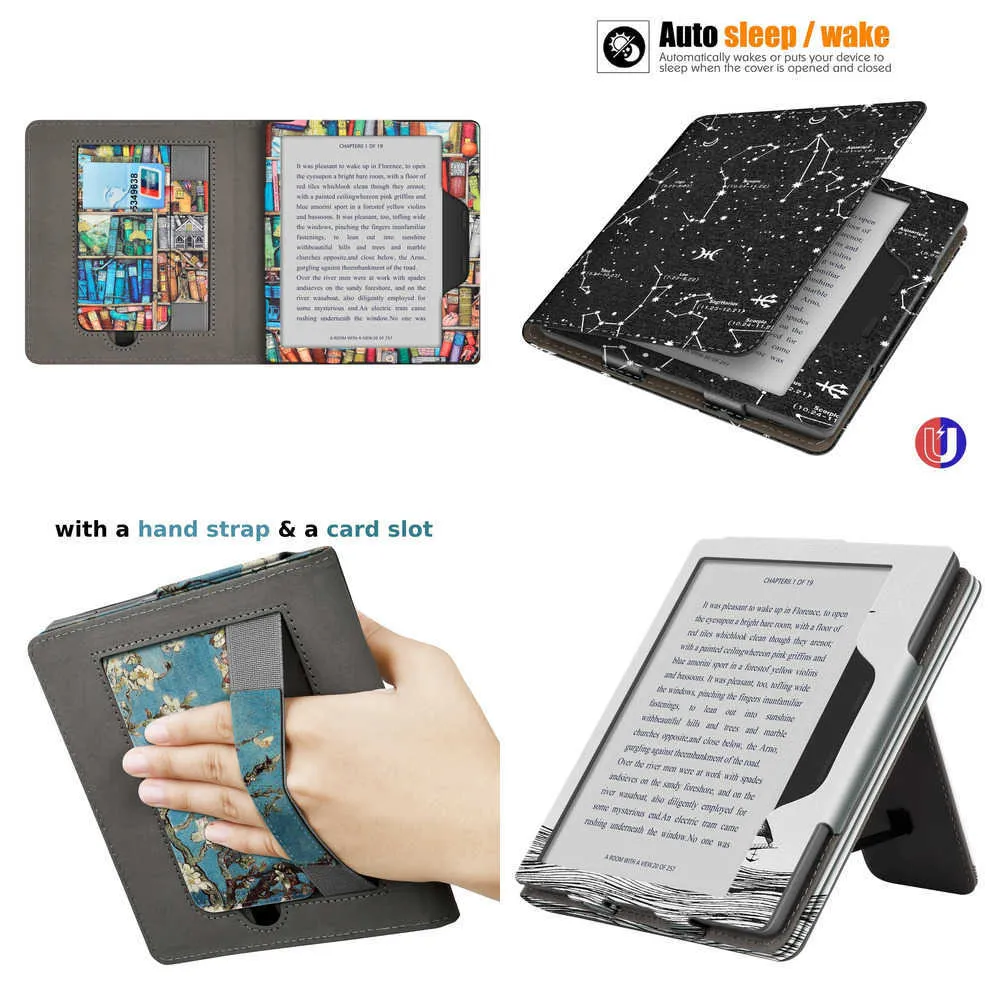 Kindle Oasis 7 Inch Case 9th & 10th Gen, PU Leather From